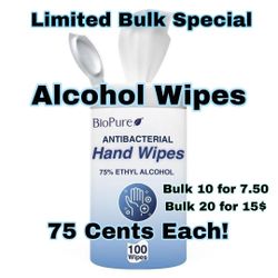 Alcohol Wipes Bulk