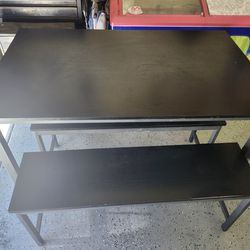 Dinning table with 2 bench seats