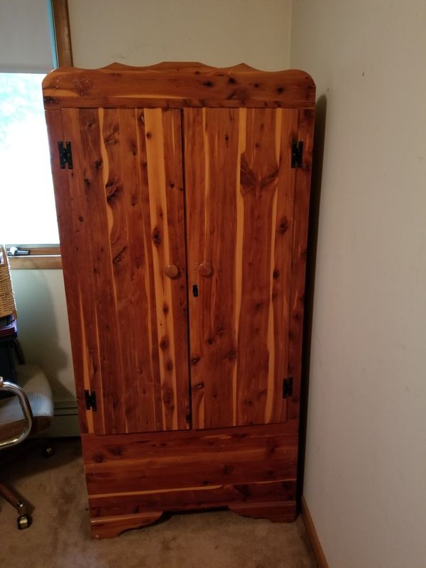 Beautiful Genuine Solid Cedar Armoire Wardrobe for Sale in Easton, PA