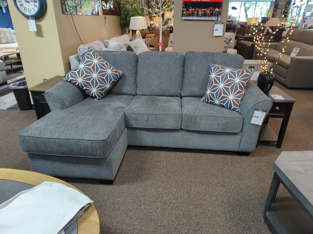 Sofa Chaise Sectional Couch Gray