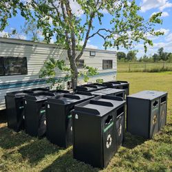 Commercial Trash Bins Recycling and Waste