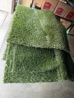 Faux turf pieces