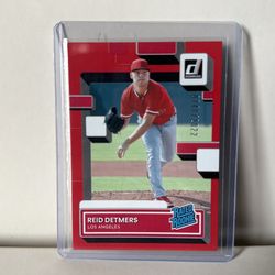 Reid Detmers Rated rookie Numbered