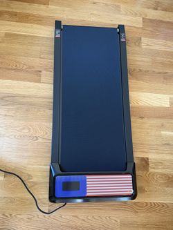 Walking Pad Treadmill with 5% Incline, Under Desk Treadmill for Home Office, 2.5HP Quiet Portable Walking Pad, 265 lbs Capacity, Compact Treadmill for