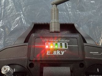 E SKY 2.4G HELICOPTER RADIO CONTROLLER