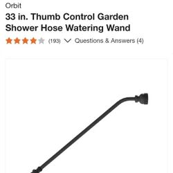 Orbit 33 Inch Garden Wand
