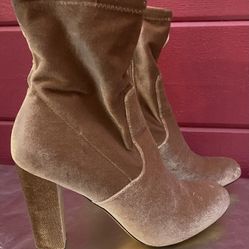 Mossimo Pink Booties Size 10