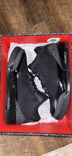 Jordan 3 Retro - ‘Black Cat (2025)’ Size 11.5 Worn Lightly