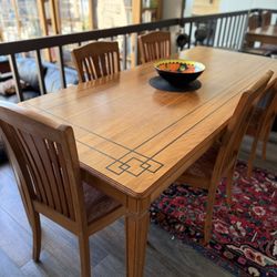 Dining Table With 5 Chairs
