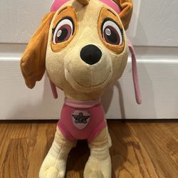 Used Paw patrol skye plush