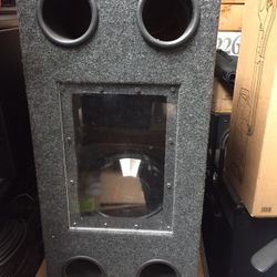 Dual 12” Subwoofer Cab