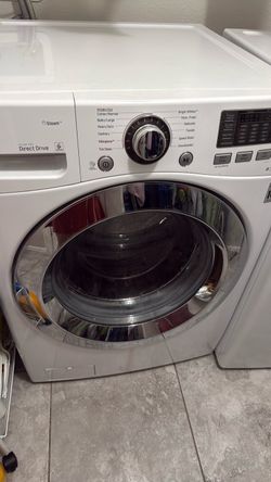LG Steam Front Load Washing Machine