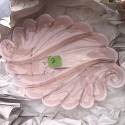 Pink Glass Plate
