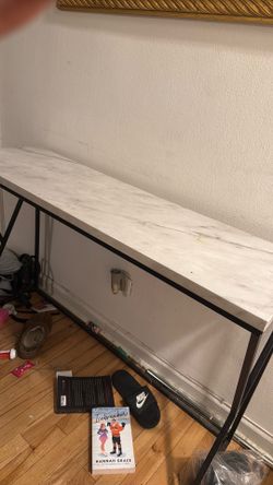 Marble top table