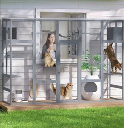 Large Outdoor Cat Enclosure Catio
