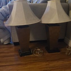 2 Table Lamps