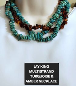 Jay King Multistrand Necklace 