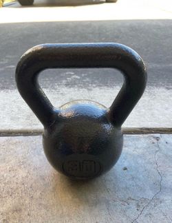 Athletic Works 30lb Kettlebell, Casting Iron, Durable