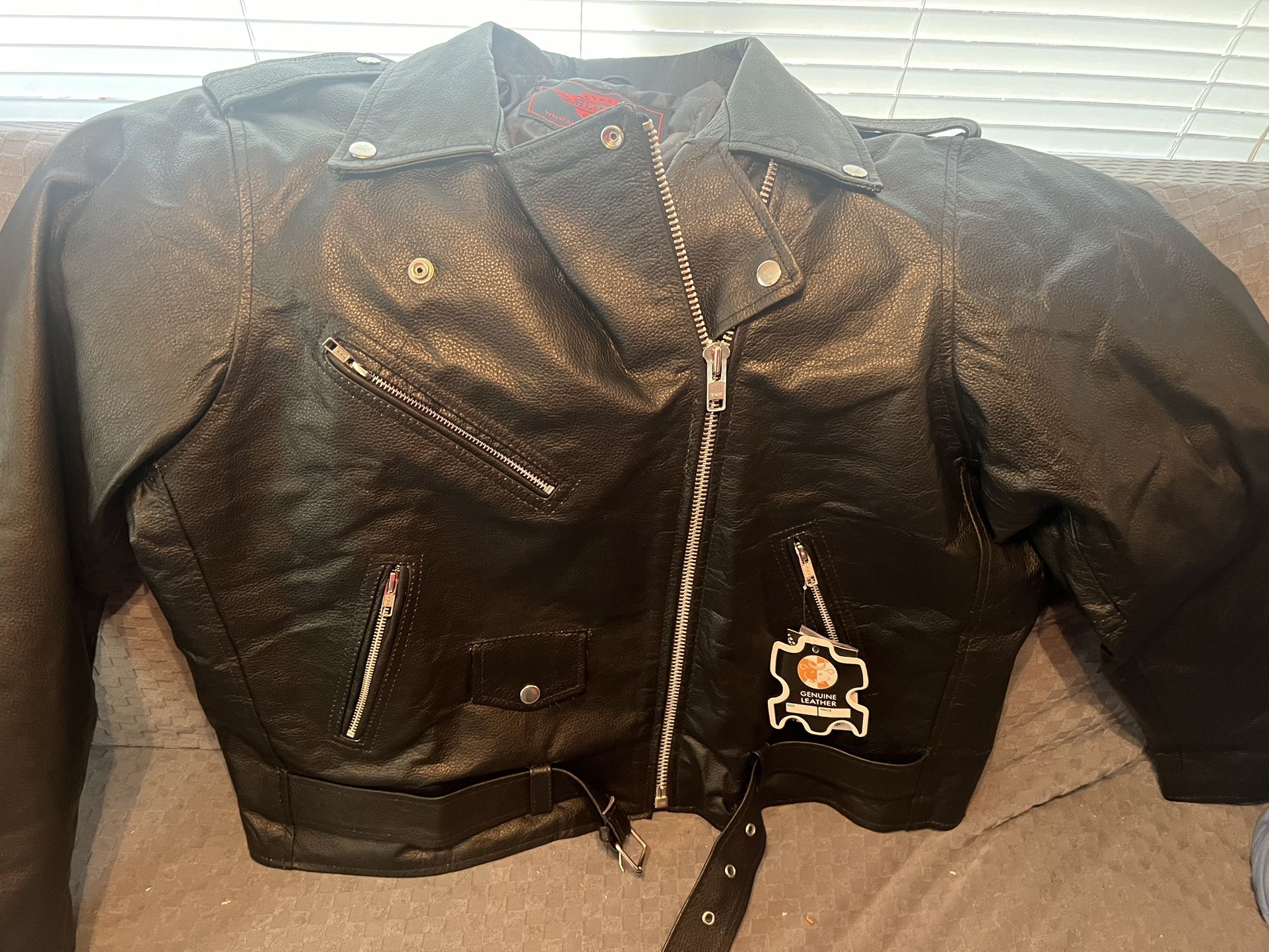 Women’s Leather Riding Jacket