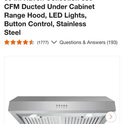 OVEN HOOD