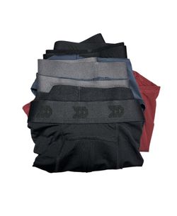 Men's Jersey Mesh 3pk Boxer Briefs - All in Motion™ Black XL