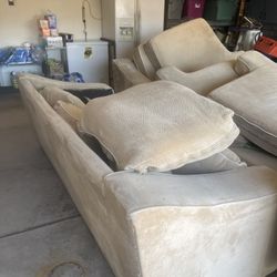 Three Piece Couches With Storage Ottoman