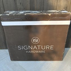 Brand New Signature Hardware Electric Heated Bidet Seas