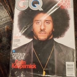 GQ Magazine December 2017 - January 2018 COLIN KAEPERNICK Cover Sealed