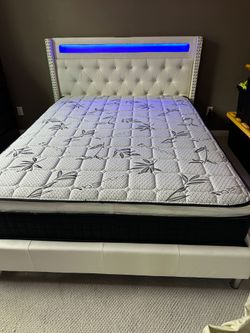 Queen Size Mattress Pillow Top New