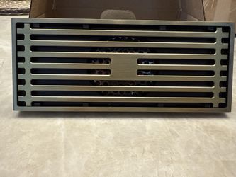 Luxury Brass Shower Floor Drain – Rectangular Linear Design (Brand New)
