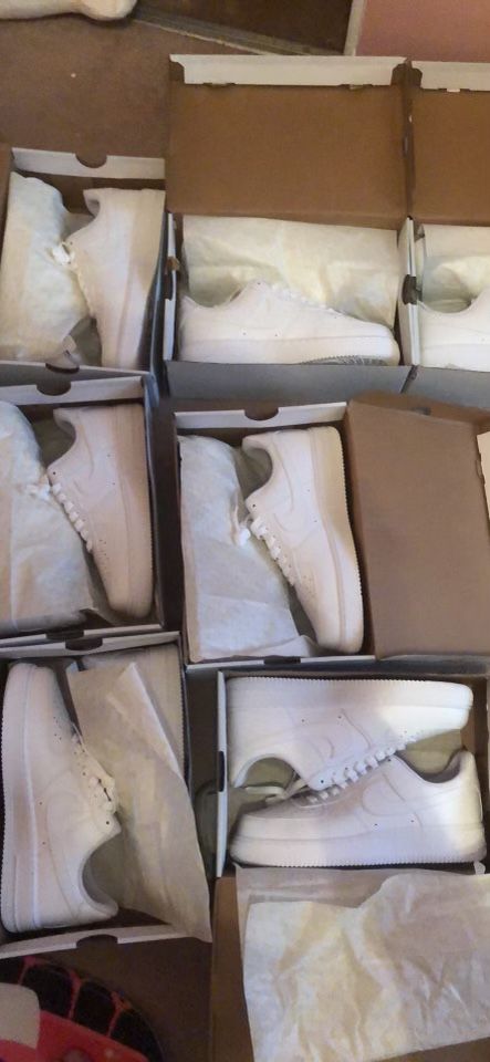 White Air Force 1s