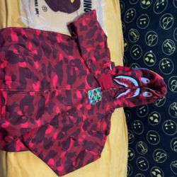 Red Bape Hoodie