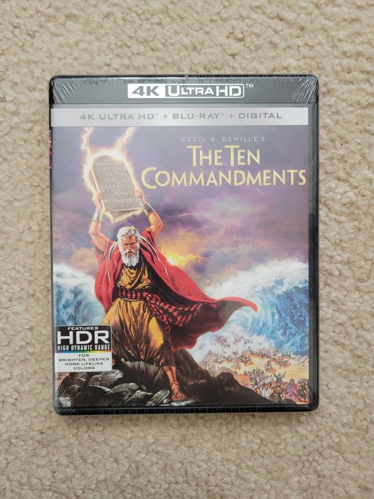 The Ten Commandments (4K UHD Blu-Ray)