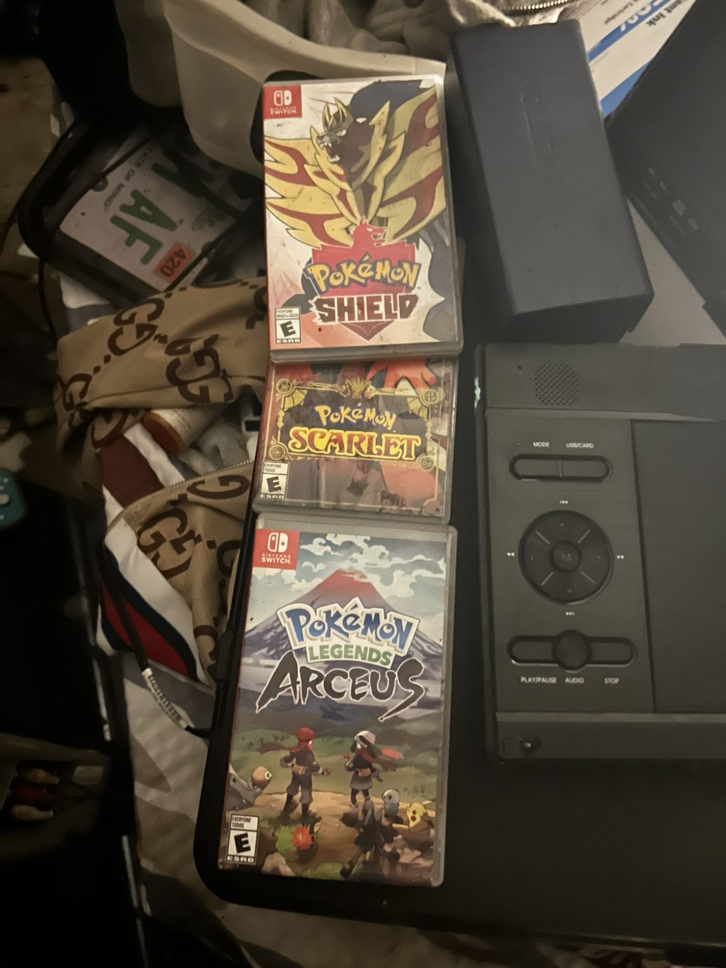 Pokémon Scarlet, Arceus, & Shield For The Switch