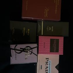 Cologne And Perfume Baccarat Ysl Valentino Dior Chanel Carolina Herrera 