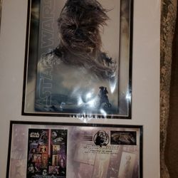 Limited edition chewbacca poster
