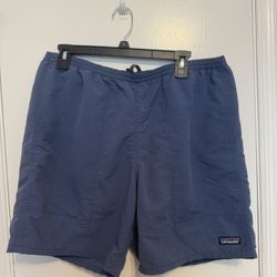 Patagonia Men’s Baggies™ Shorts Blue Size Large
