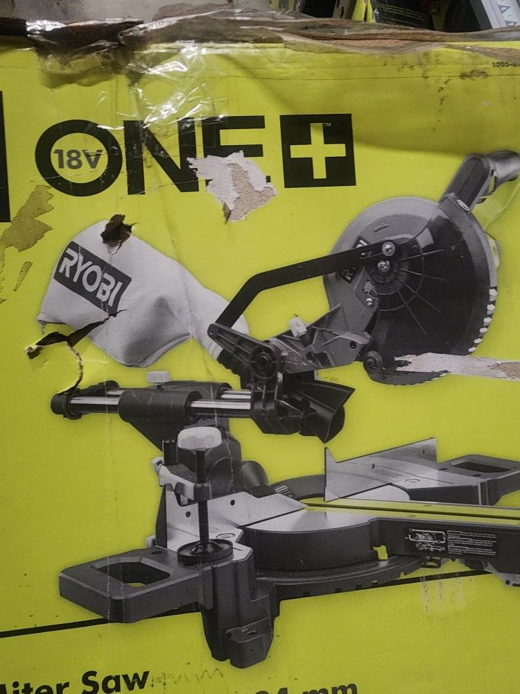RYOBI CORDED SLIDING 7-1/4 SLIDING MITER SAW NEW