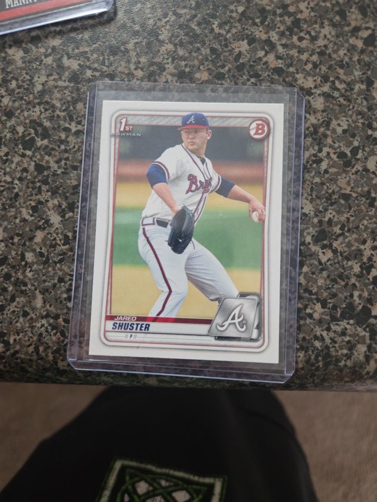 Jared Schuster Bowman 1st Baseball Card