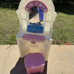 Vintage Little Tikes Kids Vanity