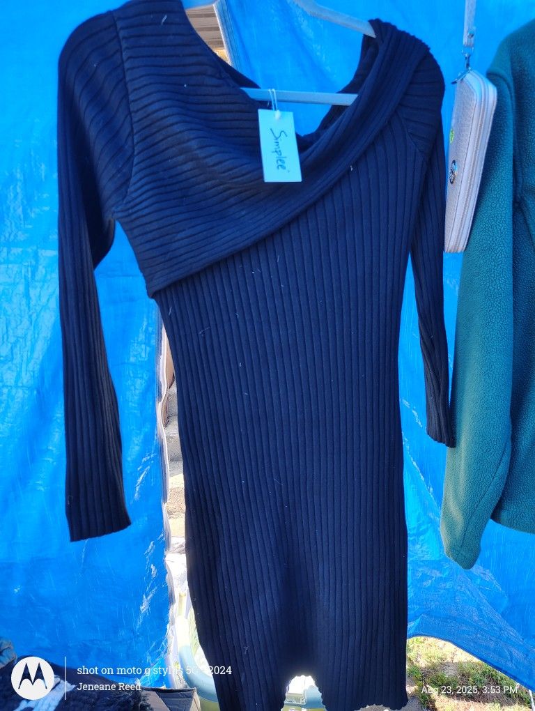A Shape Black Dress New With Tags Simpler XL
