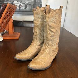 Coconuts Cowgirl Boots Women’s Size 9.5 / Vaquera Botas / Mens 8