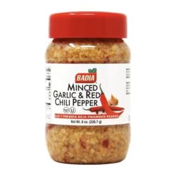Badia Minced Garlic And Red Chili 8oz. 