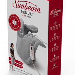 Sunbeam Renue Shoulder and Neck Tension Relief Style: Heating Pad