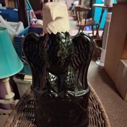 Vintage Bicentennial Glass Whiskey Decanter