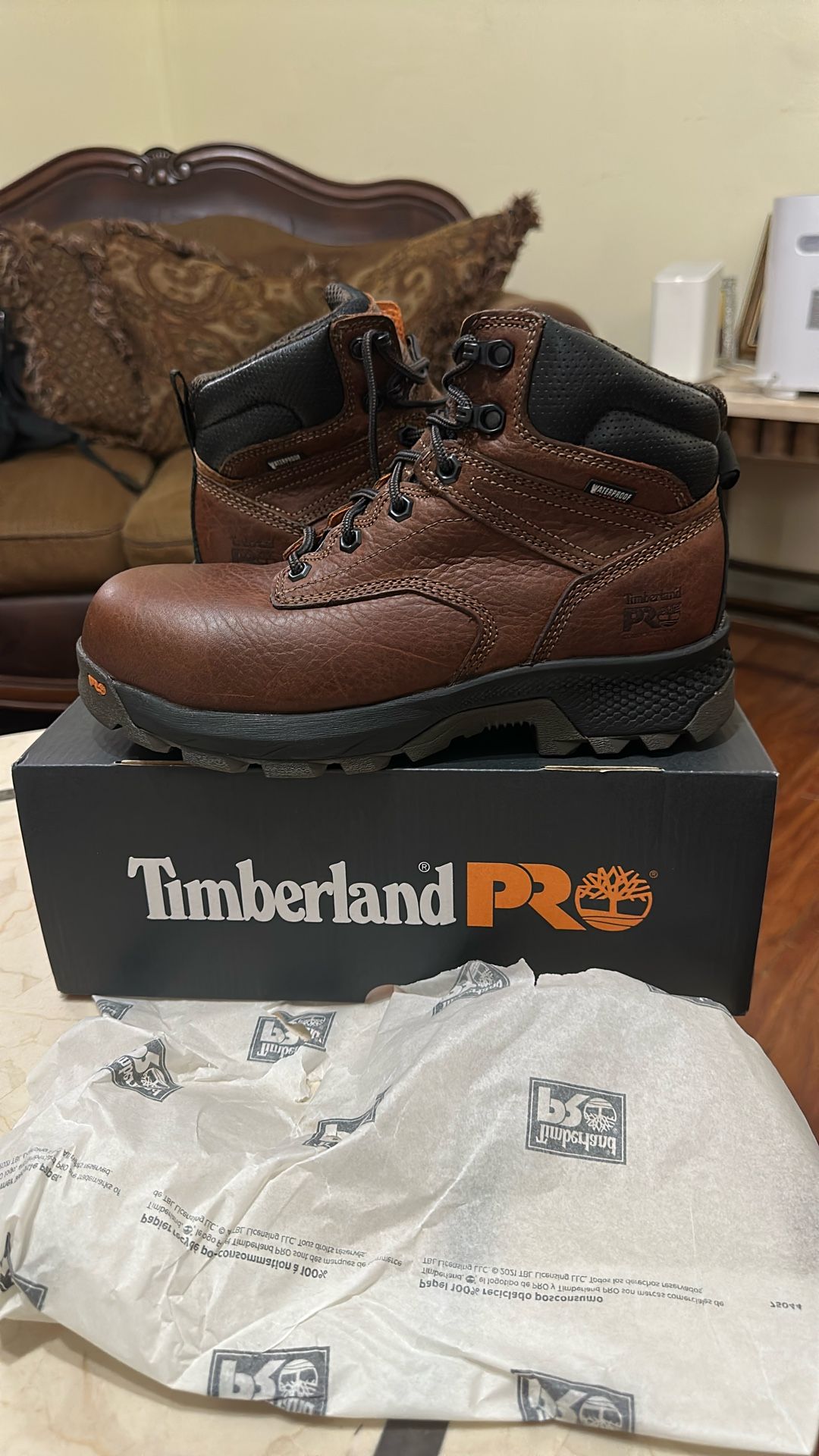 Timberland Steel Toe Boots / Waterproof 