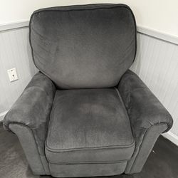 Grey Recliner 