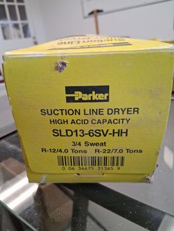 Parker Suction Line Dryer SLD13-6SV-HH