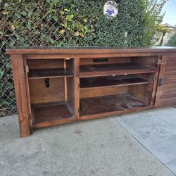 Vintage Media Center - Solid Wood