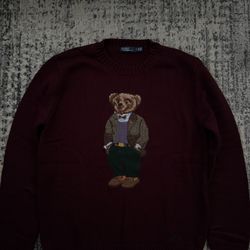 Polo Ralph Lauren Red Sweater Cashmere